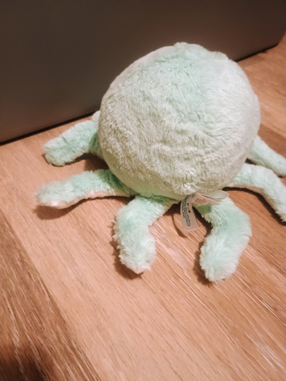 Squishable Octopus Mini Plush- Mint Green - Picture 7 of 9